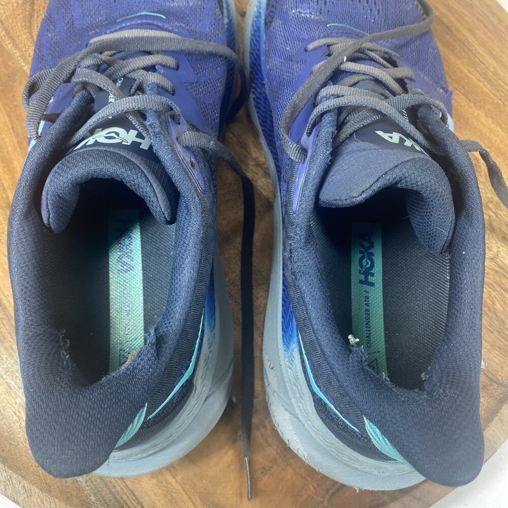 Hoka One One Challenger ATR 7 Bellwether Blue Womens Size 9.5B Running Shoes - Picture 10 of 13